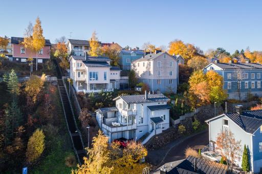 Villa Rajaportti 1st&2nd floor Loft with lakeview and free front door parking with electric car plug - Housity