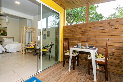 Studio confortável 130m do mar no Campeche TOCA152 - Housity