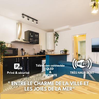 La Déferlante - hyper centre - parking privé - 300 m plage - Housity