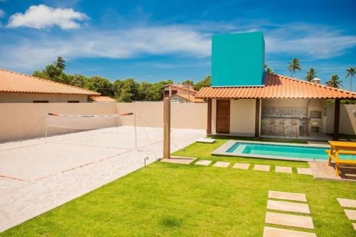 Belíssima & aconchegante casa com quadra de areia - Housity