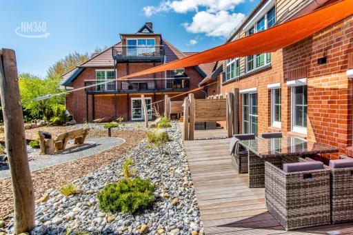 Traumhaftes Appartement mit Terrasse - Odins Blick Wohnung 10 - am Privatstrand - Housity