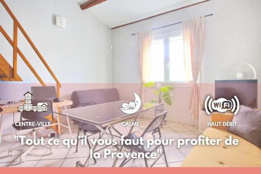 Le refuge Mistralien - Calme, Wi-Fi, Centre ville - Housity