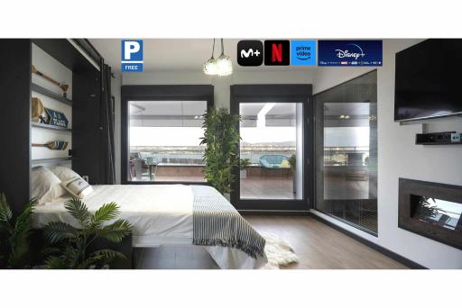 Atico Lujo Costa Vasca Bilbaoterraza mar jacuzi - Housity