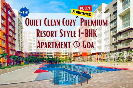 Quiet & Cozy Resort Style Fully Furnished 1-BHK Apartment - Housity