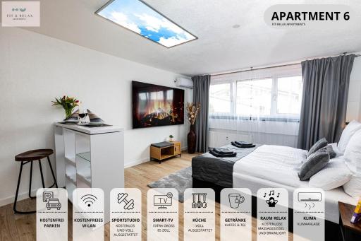 Fit-Relax Apartments Meersburg mit eigenem Sportstudio - Housity