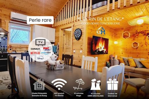 *l'Écrin de l'Étang* Dépaysement assuré - Housity