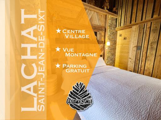 Studio Lachat - Centre village, vue montagnes - AravisTour - Housity