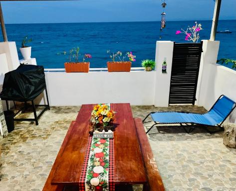 Samanthas Cove Private Beach House Oslob Cebu locals call it the White House - Housity