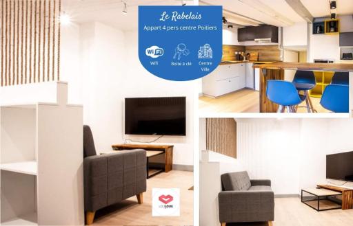 Le Rabelais - Beau T2 au coeur de Poitiers ! - Housity