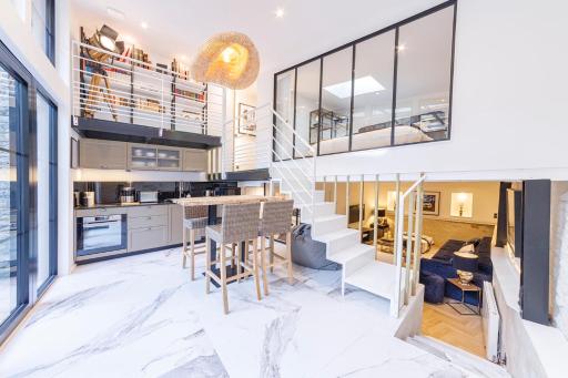 Le Loft-Design et décoré avec goût-Dinan - Housity