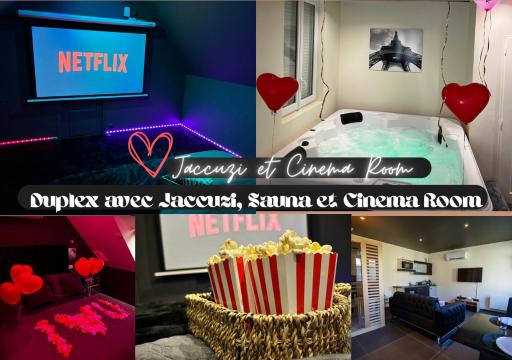 Magnifique Duplex avec Jaccuzi, Sauna et Cinema Room Privatif - Housity