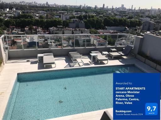START APARTMENTS cercano Movistar Arena, Obras Palermo, Centro, River, Velez - Hizvo