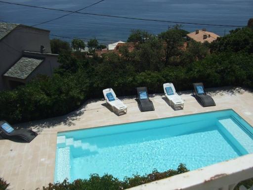 Maison de 2 chambres avec piscine privee jacuzzi et terrasse a Santa Maria di Lota a 1 km de la plage - Housity