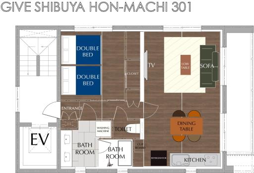 GIVE Shibuya Hon-Machi - Housity
