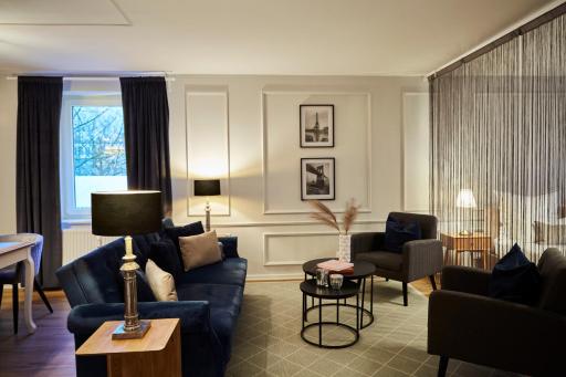 R B Apartment am Airport Hamburg - 1-4 Personen - Küche - Smart TV - Waschtrockner - kostenloser Parkplatz - perfekt für Geschäftsreisende und Familien - Housity