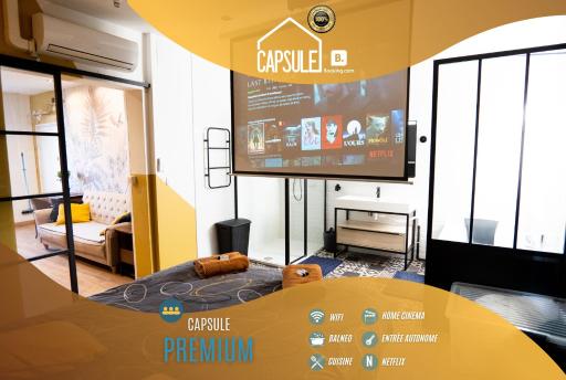 Capsule Premium balnéo & home cinema - Housity