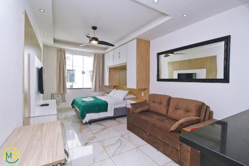 Studio moderno no posto 2 em Copacabana - Housity
