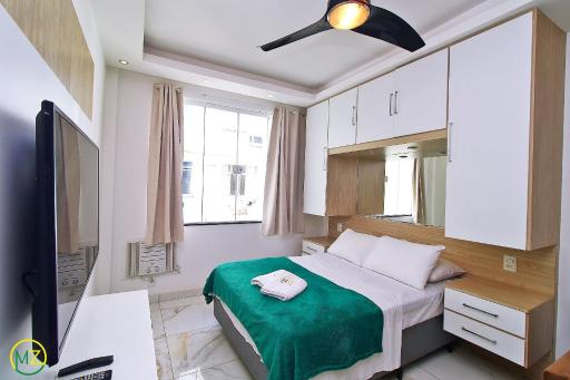 Studio moderno no posto 2 em Copacabana - Housity