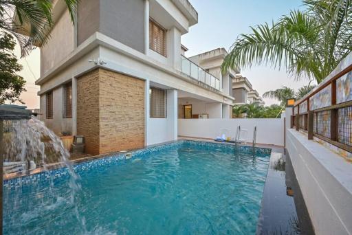 Orchid mountain view with private swimming pool 3BHK villa - Housity