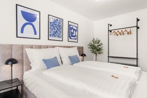 BLU APARTMENT -modern interior design in city centre- close to HBF & Uni - Housity