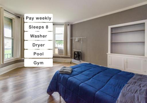 Port Huron Temp Stays - Apartment 1 - Housity
