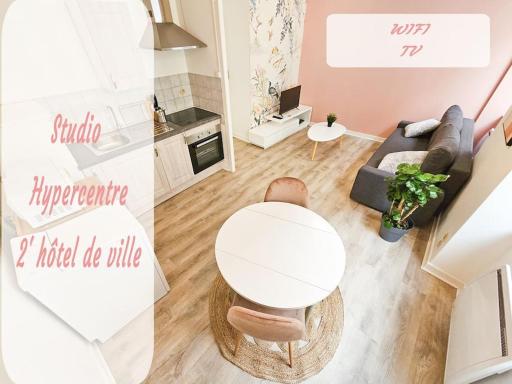 Studio Terrasse Hypercentre WIFI TV - Housity