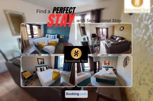 4 Bedroom Apartment By Sensational Stay Short Lets & Serviced Accommodation, Aberdeen , Roslin Street With Free Wi-fi & Netflix - Housity