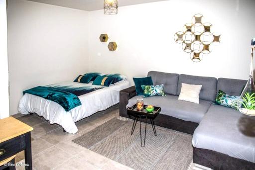 Studio confortable à Abondant, 30 m² avec jardin équipé - Housity