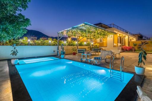 ELIVAAS 2 BHK Pet Friendly Villa with Pvt Pool - Heaven in Hill - Hizvo
