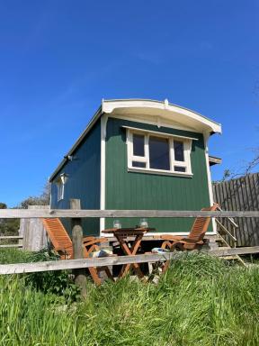 Miners_meadow self contained Shepherds hut - Housity