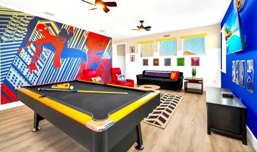 Stunning Villa with Themed Room's and Game Room Right Across From the Club House #7SL9003 - Housity