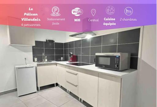 Le Pélican Villardois - 2 chambres - centre - Housity