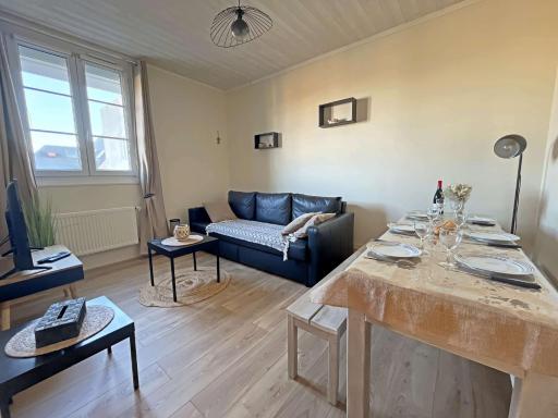 Charmant T2 à Berck Plage, proche commerces et plage, avec équipements modernes et cour fleurie - FR-1-646-31 - Housity