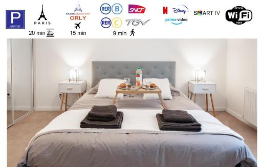 Tout confort à Massy - Parking / TGV et RER B&C - Housity