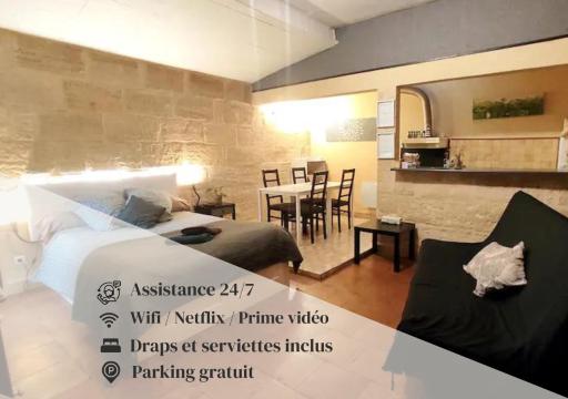 Studio et jardin au cœur des vignes - 1 à 4 pers - - Housity