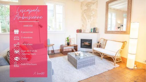 L'escapade Amboisienne - Maisonette pour 4 pers - Housity