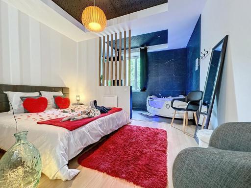 Loft Romantique avec jacuzzi à Saint-Etienne - Housity