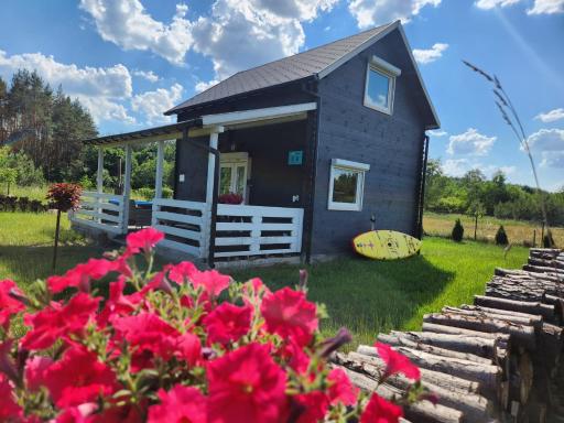 Szary Domek 4 jacuzzi kominek klimatyzacja jezioro - Housity