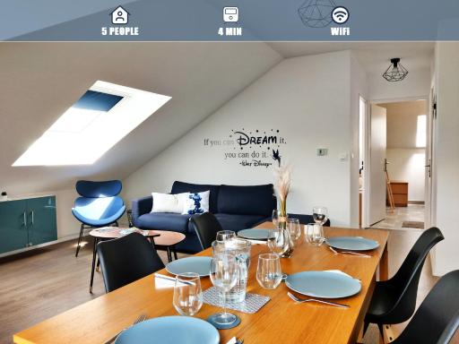Akela - Appartement à 12mn de Disneyland Paris ! - Housity