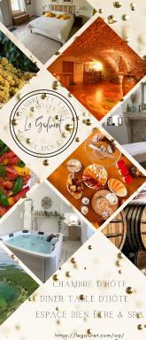 LE GOLURET Chambres & Table d'hôtes - Espace Bien Être - Housity