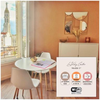 Le Vichy Centre, spacieux et cosy T2 avec vue, au calme - Housity