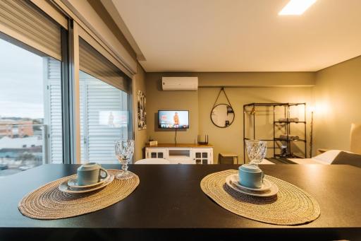 Sem Taxas! Studio Central, Moderno e C/ Garagem - Housity