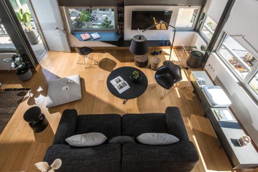 The Blossom Loft - City Center Apartment with Balcony Sea View - Housity