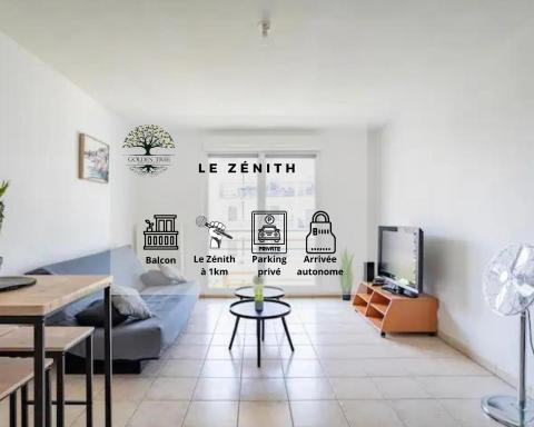 Le Zénith - Parking privé & WIFI - 5 min Zénith de Strasbourg - Housity