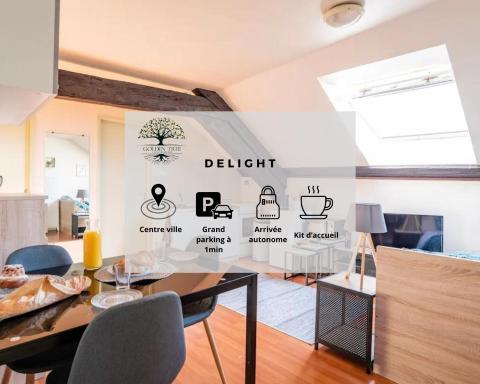 Delight - GOLDEN TREE - WIFI - 20 min St-Croix & Center Parcs - Housity