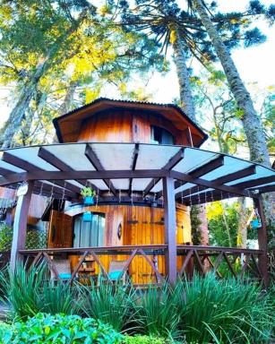 Chalé Temático em Pipa de Vinho - Parada da Pipa Chalés - Housity