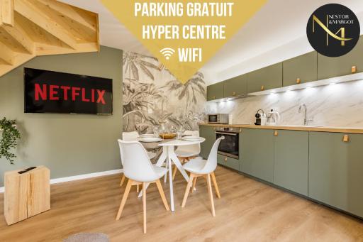 Le Green Duplex - Clim - Parking - Netflix - Nestor & Margot - Housity