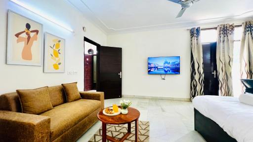 BluO Studio - Defence Colony - BathTub, Kitchen - Housity