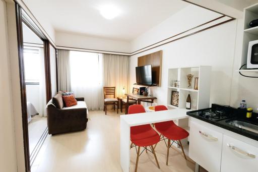 Apart hotel 1710 •Le Premier Suítes Jd. Paulista A/C - Garagem - Housity