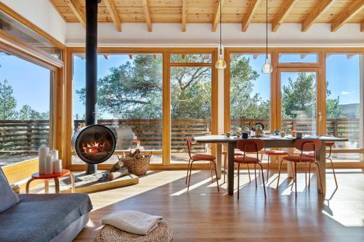 Casa nórdica en el bosque con vistas al mar - Housity